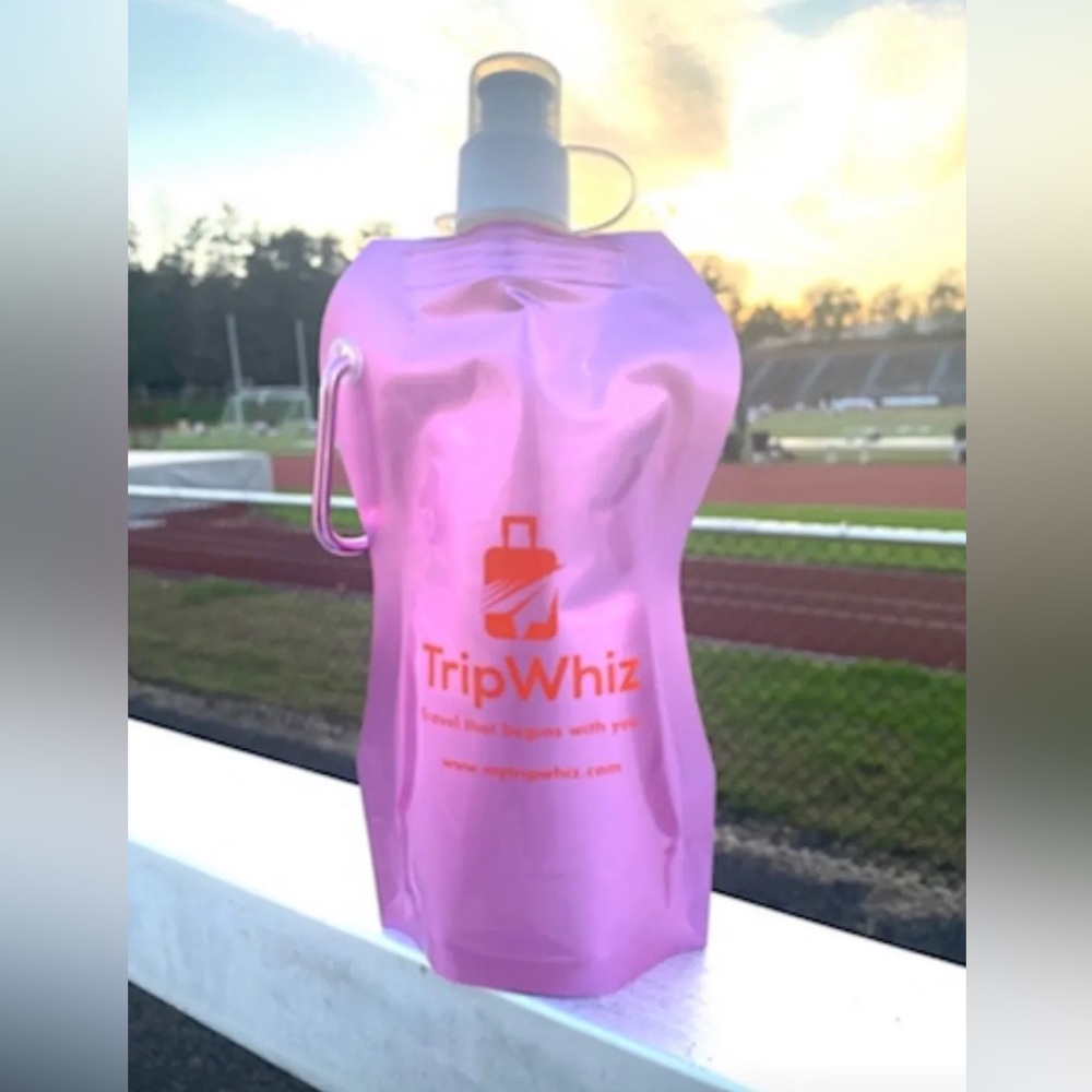 Travel H2O bottle-Pink color